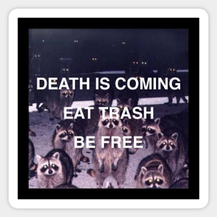 DEATH IS COMING Sticker